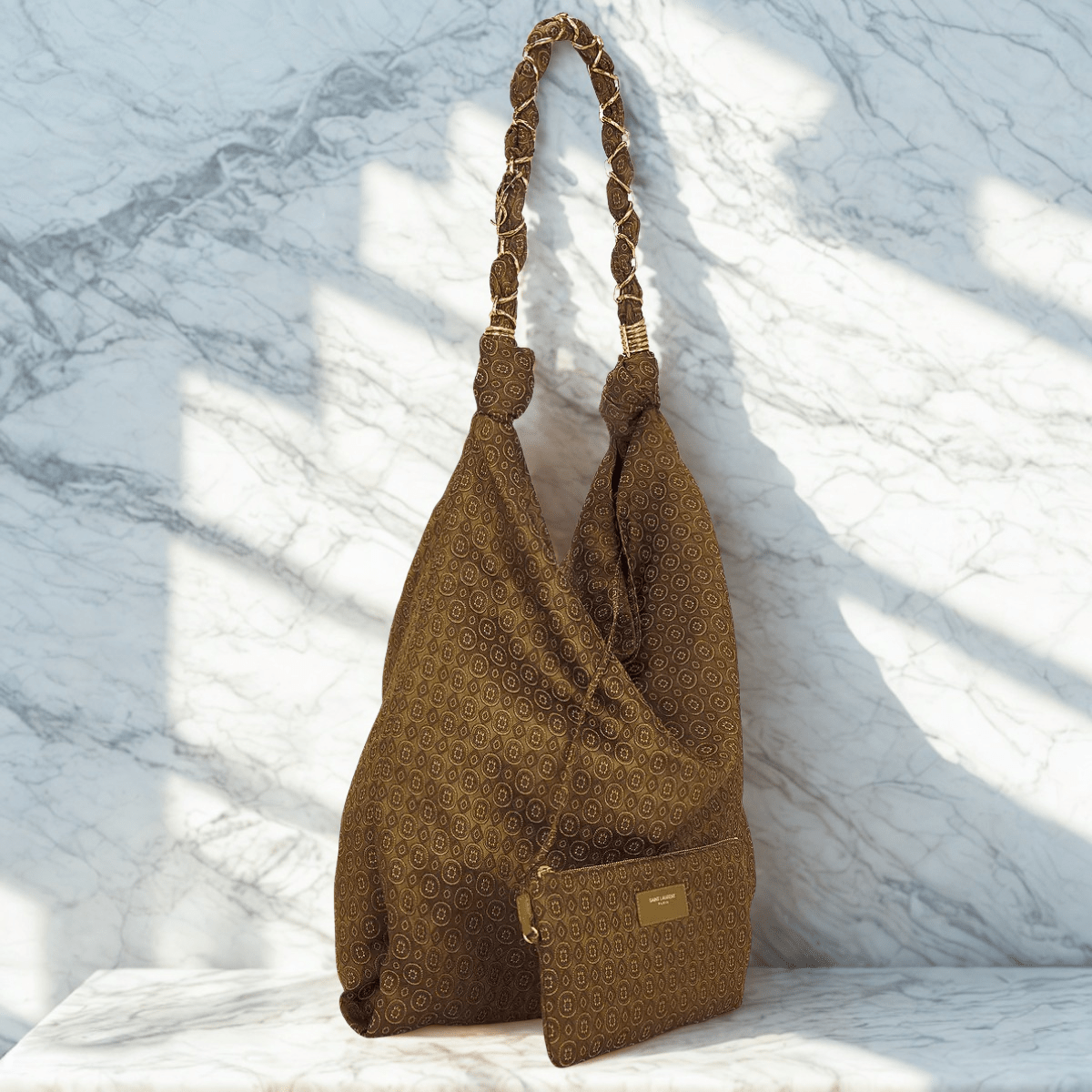 Yves Saint Laurent – Amalia Tasche aus Jacquard