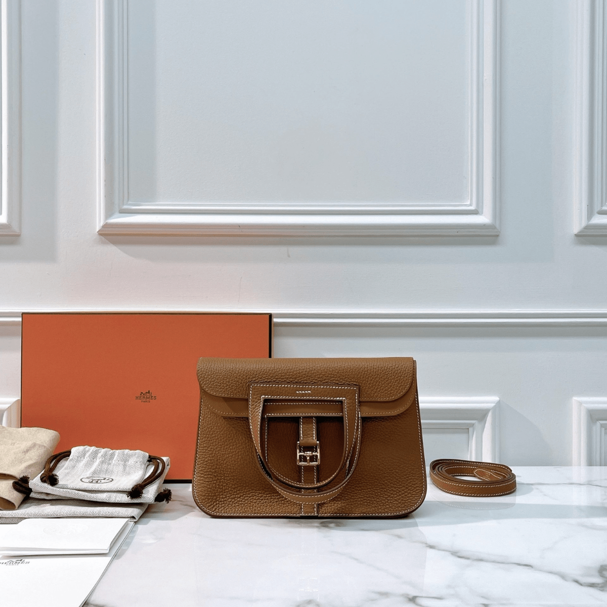 Hermès Halzan Mini Tasche