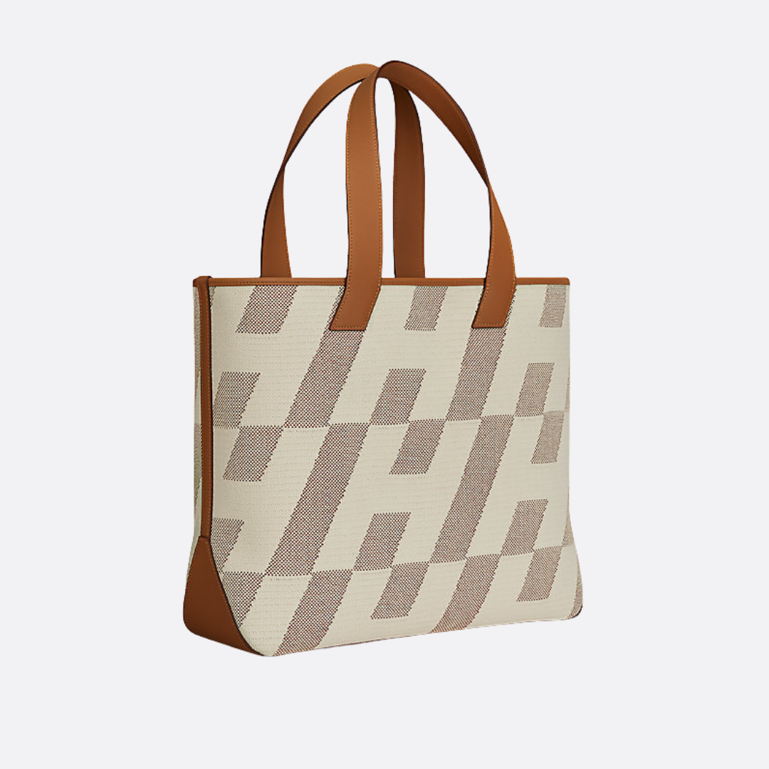 CABAS H EN BIAIS 40-TASCHE VON HERMÈS