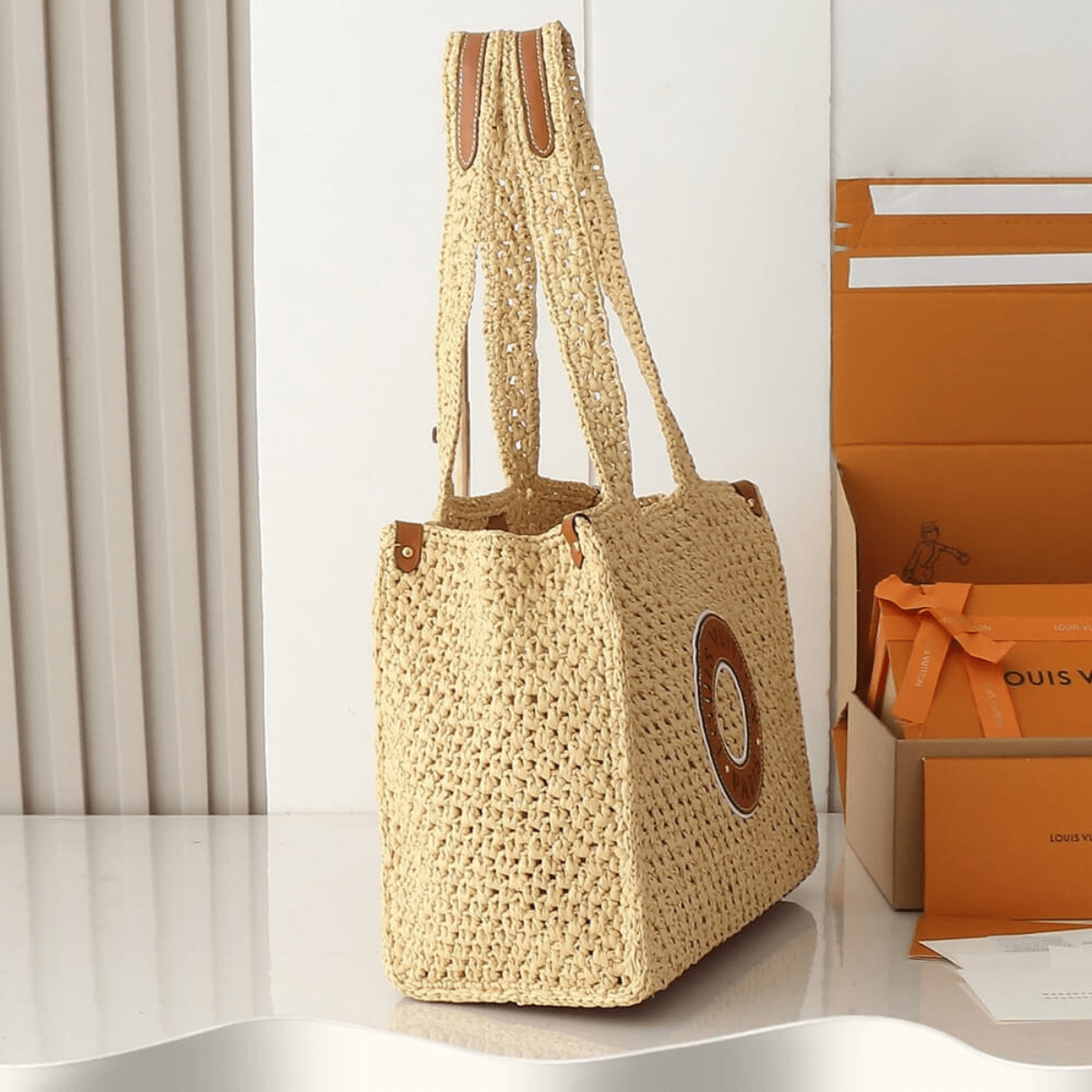 Louis Vuitton – By The Pool Raffia Onthego MM (M24723)