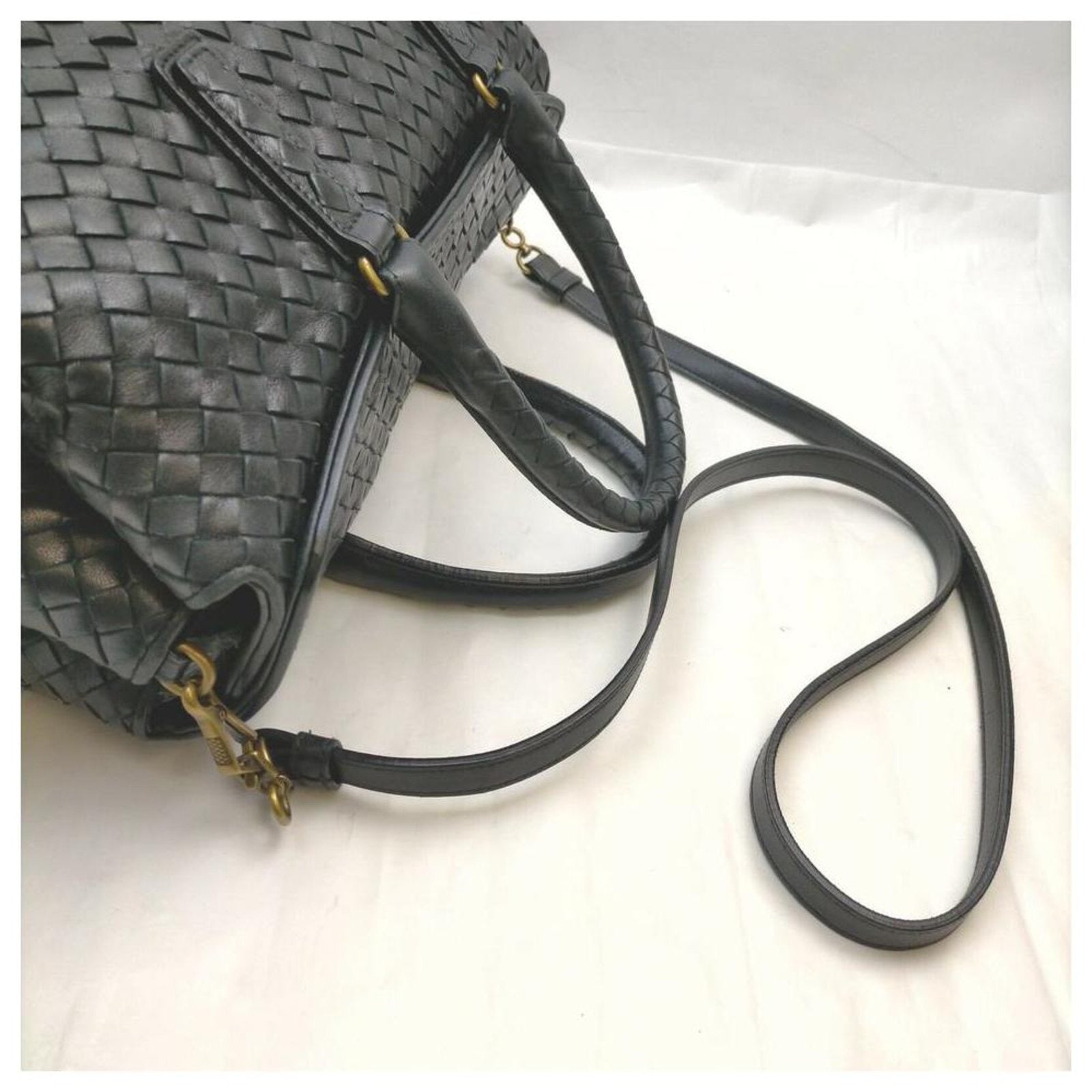 BOTTEGA VENETA INTRECCIATO DUFFLE HOLDALL