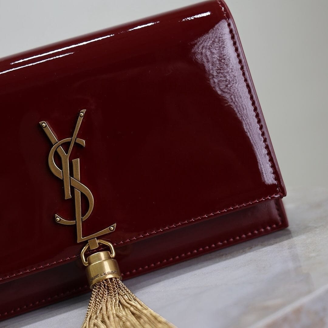 Yves Saint Laurent – Kate Small Tasche aus Lackleder