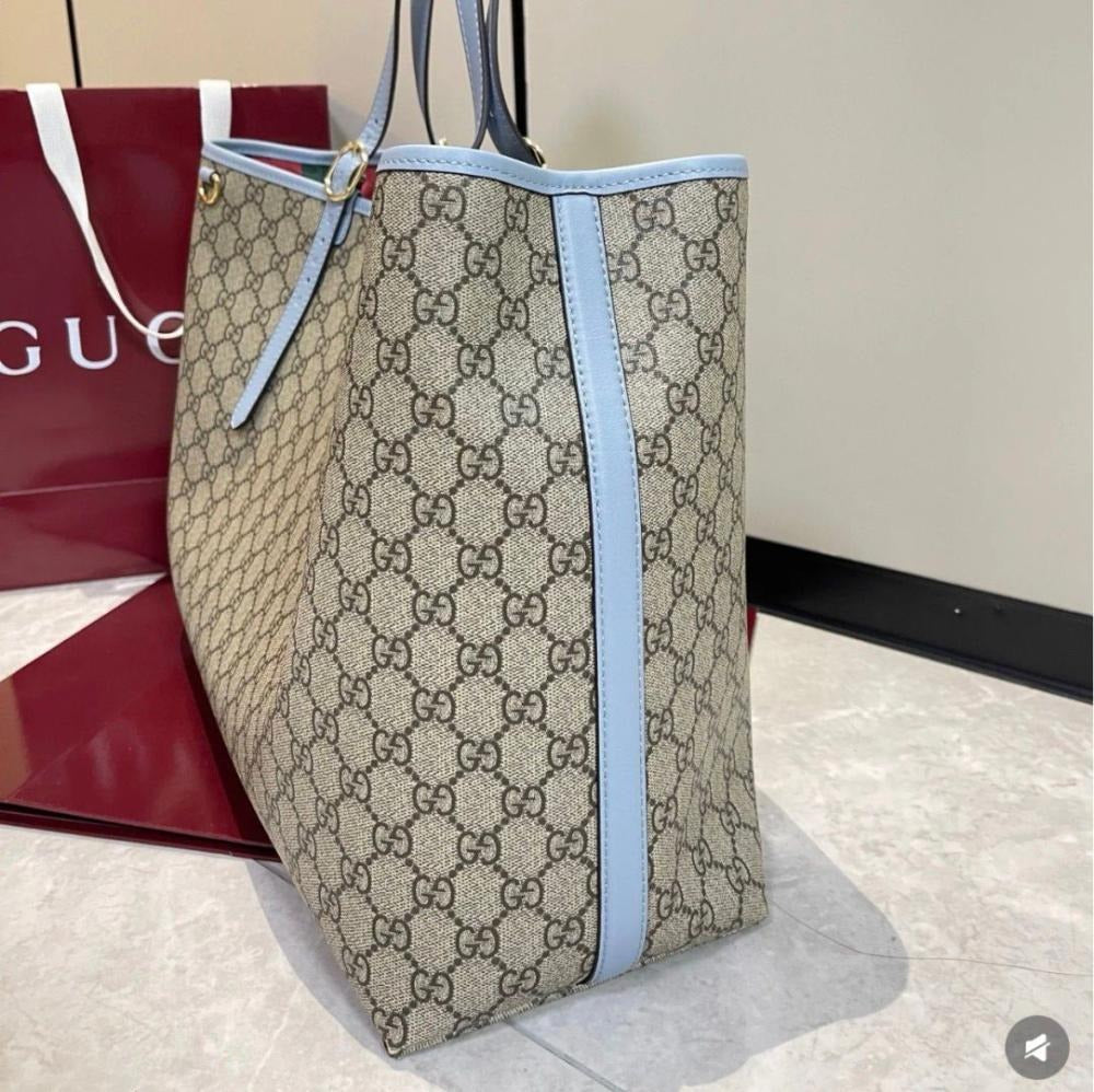 GROSSER GG EMBLEM SHOPPER GUCCI