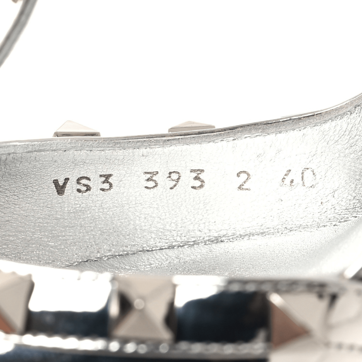 Valentino – Rockstud Silver Tasche & Pumps Set
