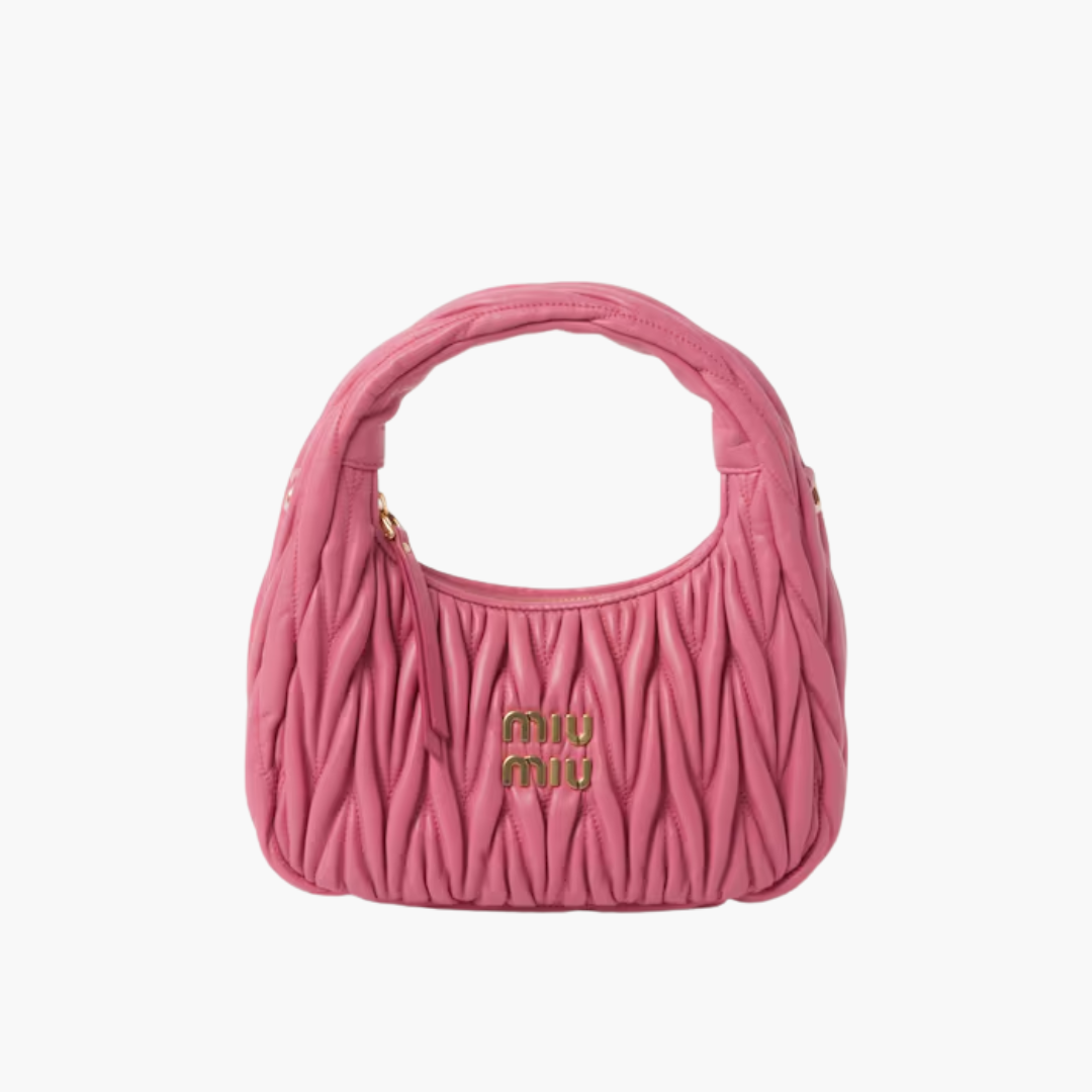 MIU MIU WANDER SCHULTERTASCHE AUS MATELASSÉ-NAPPALEDER