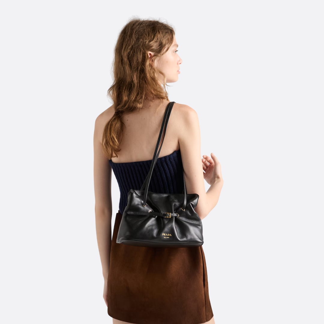 KLEINE PRADA DADA TASCHE AUS NAPPALEDER