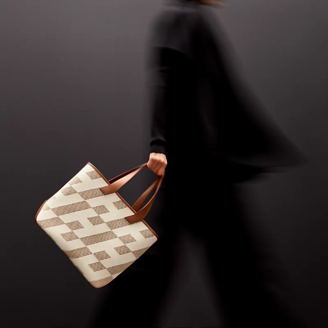 CABAS H EN BIAIS 40-TASCHE VON HERMÈS
