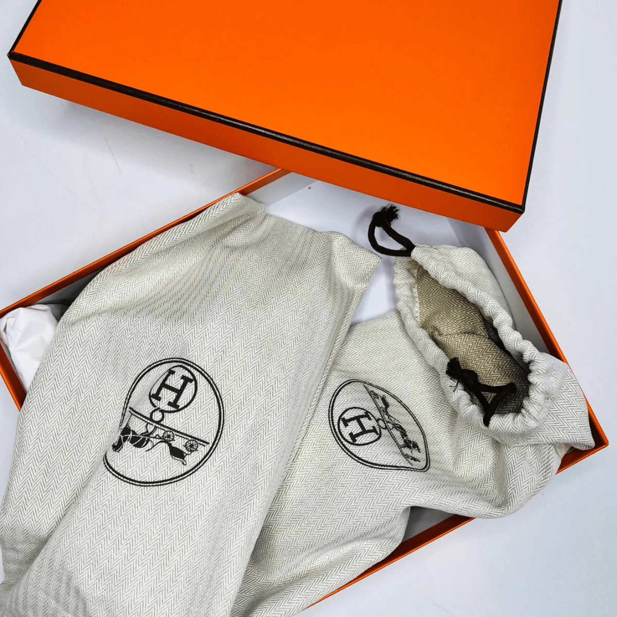 Hermès Oran Sandalen Vert d’Eau