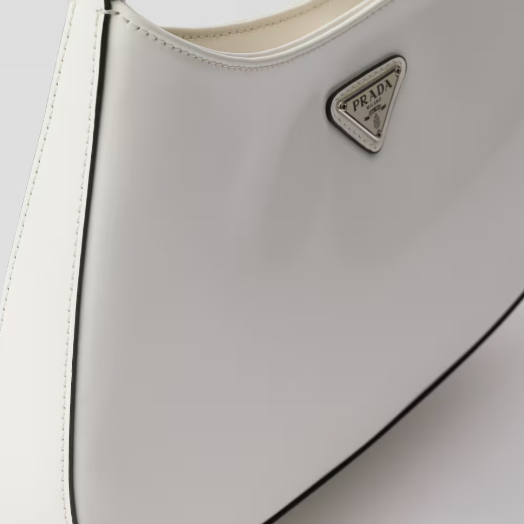 PRADA CLEO SCHULTERTASCHE AUS GEBÜRSTETEM LEDER