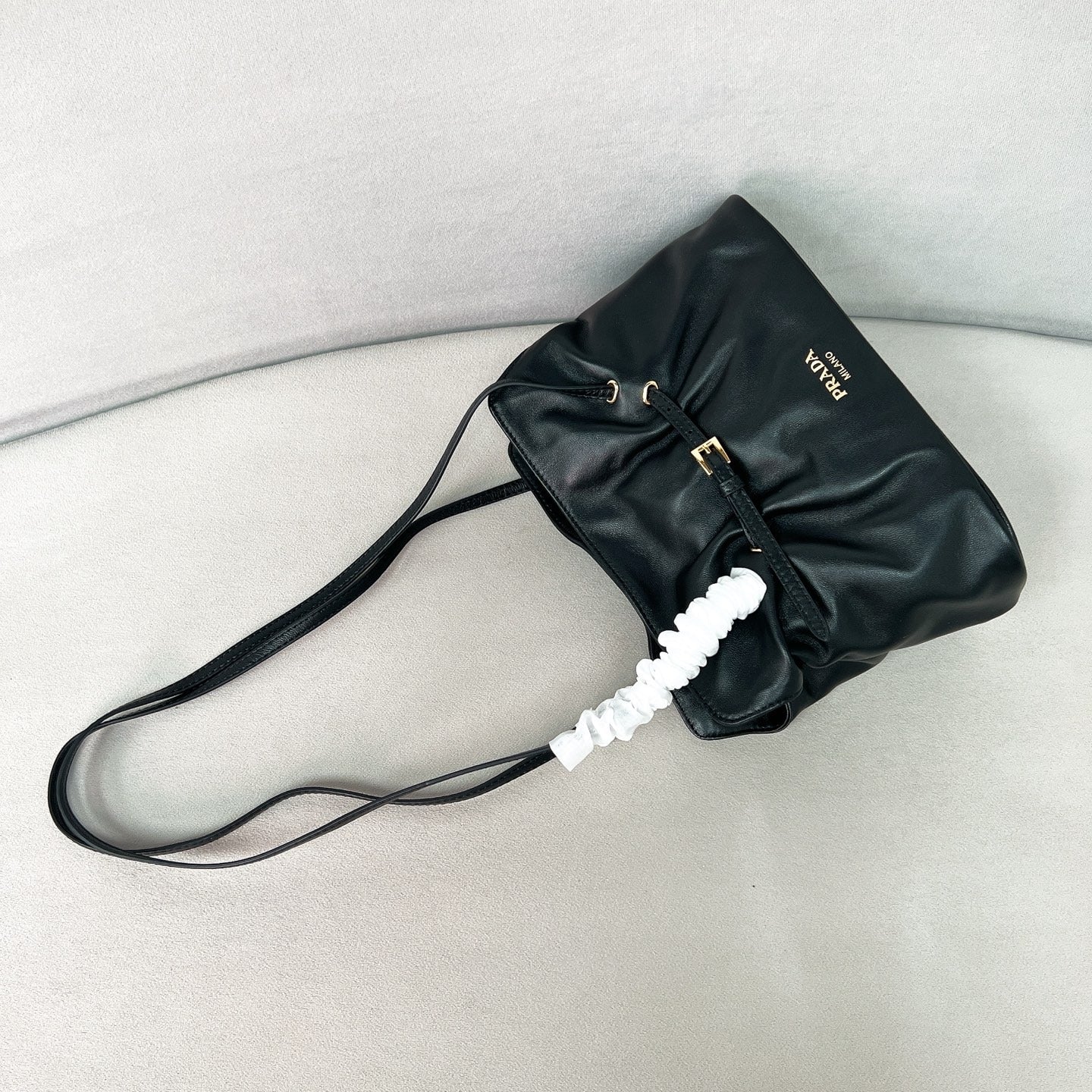 KLEINE PRADA DADA TASCHE AUS NAPPALEDER