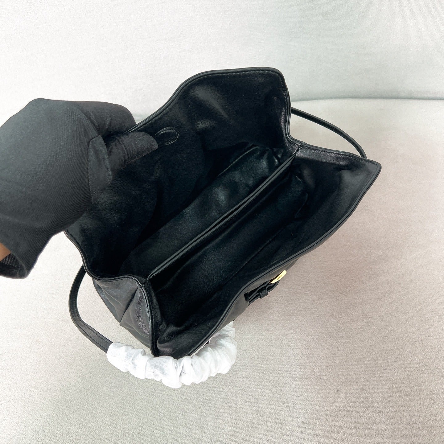 KLEINE PRADA DADA TASCHE AUS NAPPALEDER