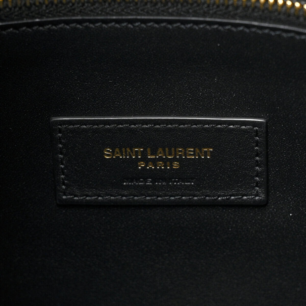 SAINT LAURENT – BABY LE 5 À 7 WEICHE TASCHE AUS GENARBTEM LEDER