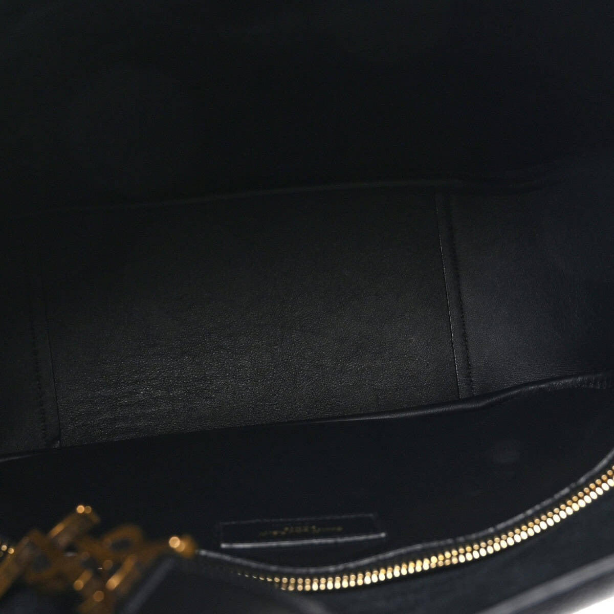 SAINT LAURENT – BABY LE 5 À 7 WEICHE TASCHE AUS GENARBTEM LEDER