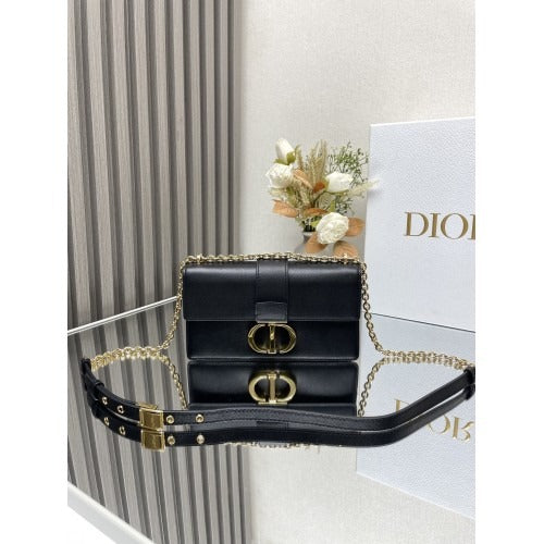 DIOR 30 MONTAIGNE EAST-WEST TASCHE MIT KETTE